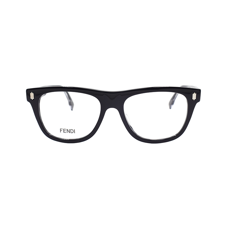 Lookbook FENDI 椭圆光学眼镜 活力系列 时尚醋酸框架 FE50070F-001