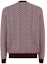Lookbook FENDI Red Cashmere Pullover Sweater Long Sleeve. FZX091AQL0F0QH0