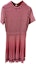 Order FENDI Red Plaid Crew Neck Short-Sleeve Midi Dress FZD701A3URF12Q7