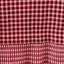 Shop FENDI Red Plaid Crew Neck Short-Sleeve Midi Dress FZD701A3URF12Q7