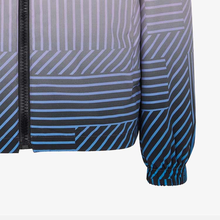 Sizing 펜디 리버서블 컬러블록 후드 재킷. FAA905APX3F0ZA0