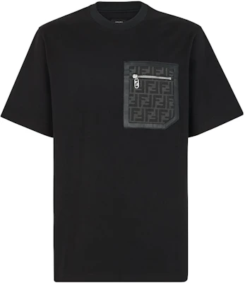 FENDI 素色黑色圓領短袖T恤 FY1257APM4F0QA1 Order FENDI 素色黑色圓領短袖T恤 FY1257APM4F0QA1