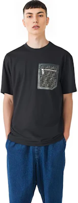FENDI 素色黑色圓領短袖T恤 FY1257APM4F0QA1 Purchase FENDI 素色黑色圓領短袖T恤 FY1257APM4F0QA1