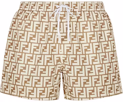 FENDI SS22 Monogram Print Relaxed Straight Shorts in Khaki. FXB077A79F1200 FENDI SS22 Monogram Print Relaxed Straight Shorts in Khaki. FXB077A79F1200
