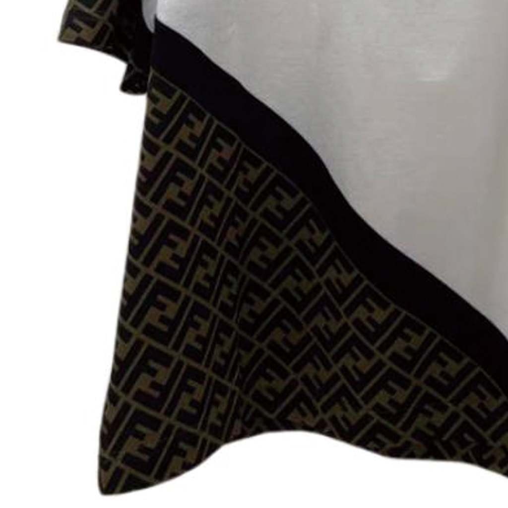 Purchase FENDI 2023春夏白色logo圖案圓領休閒短袖T恤 FAF682AN68F1KRQ