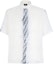 Buy FENDI SS24 Gradient Logo Loose-Fit Short-Sleeve Shirt in White FS0966AN0RF0UB0