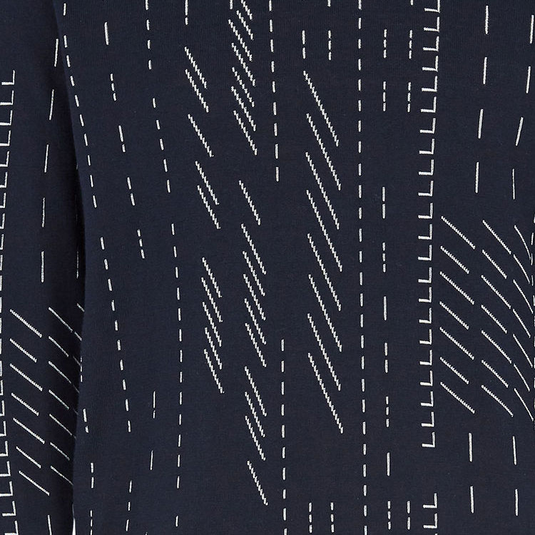 Details for 芬迪蓝色条纹圆领针织套头毛衣 FZX091AR8CF03LQ