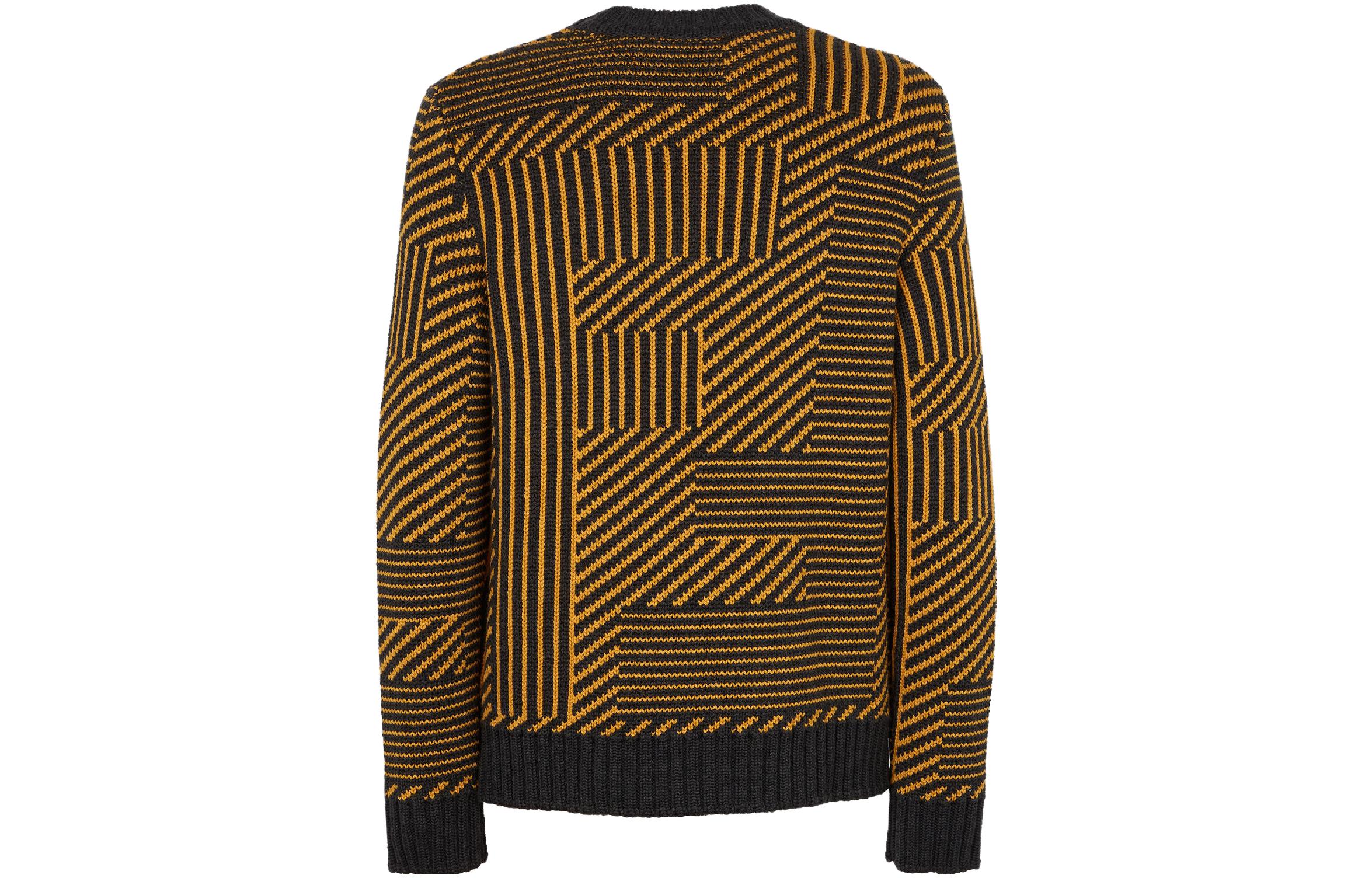 Lookbook FENDI 條紋提花針織長袖毛衣 多色款式 FAE549APPDF1Z87