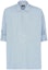 Order FENDI Striped Pleated Long Sleeve Casual Shirt Light Blue. FS1257AR5VF16H9