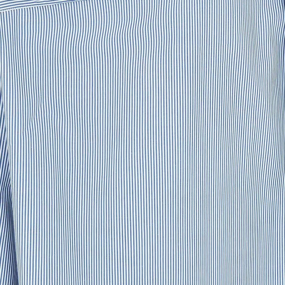 Sizing 芬迪 条纹褶皱长袖休闲衬衫 浅蓝色 FS1257AR5VF16H9