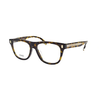 FENDI Vitality Square Optical Glasses Trendy Acetate Frame. FE50070F-052