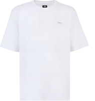 FENDI White Crewneck Casual Short Sleeve T-Shirt FW23 FY0936AQJEF-0QA0 FENDI White Crewneck Casual Short Sleeve T-Shirt FW23 FY0936AQJEF-0QA0