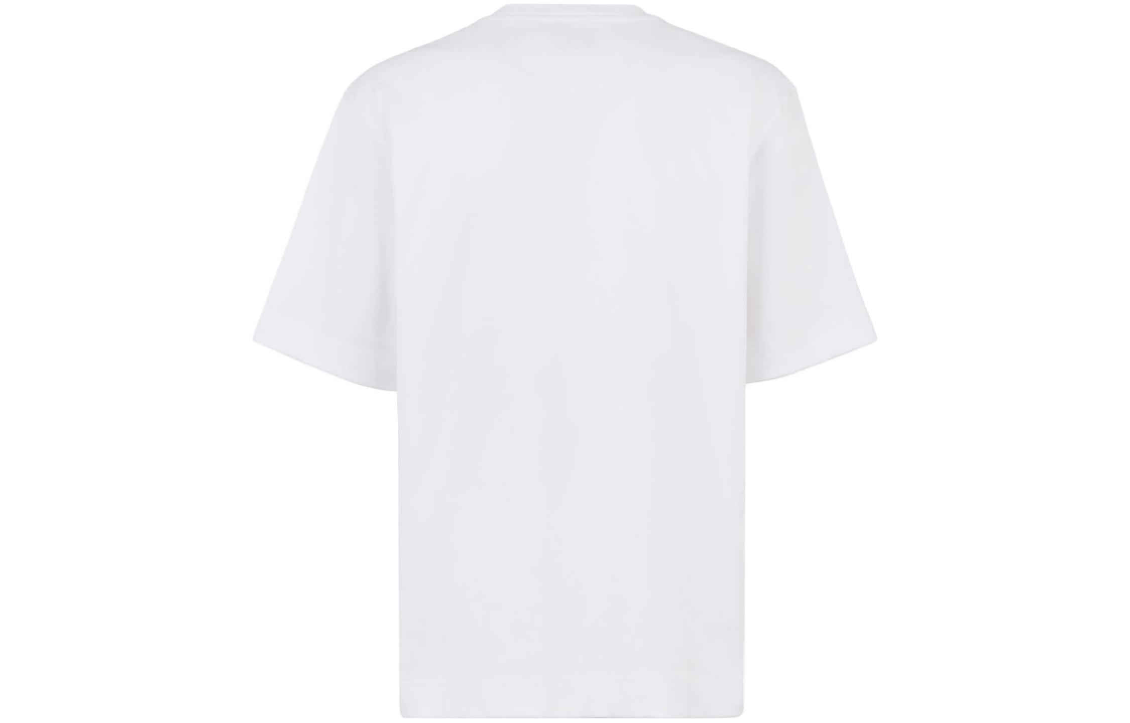 Lookbook FENDI 白色圓領休閒短袖T恤 FW23 FY0936AQJEF-0QA0