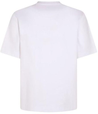 芬迪 白色圆领宽松款短袖T恤. FY0936AR6WF0QA0 Lookbook 芬迪 白色圆领宽松款短袖T恤. FY0936AR6WF0QA0