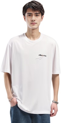 芬迪 白色圆领宽松款短袖T恤. FY0936AR6WF0QA0 Shop 芬迪 白色圆领宽松款短袖T恤. FY0936AR6WF0QA0