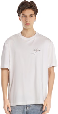 芬迪 白色圆领宽松款短袖T恤. FY0936AR6WF0QA0 Purchase 芬迪 白色圆领宽松款短袖T恤. FY0936AR6WF0QA0