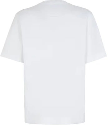 芬迪 白色Logo印花宽松版型圆领T恤 SS24 FY0936ARYRF0QA0 Lookbook 芬迪 白色Logo印花宽松版型圆领T恤 SS24 FY0936ARYRF0QA0