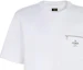 Purchase 芬迪 白色Logo印花宽松版型圆领T恤 SS24 FY0936ARYRF0QA0