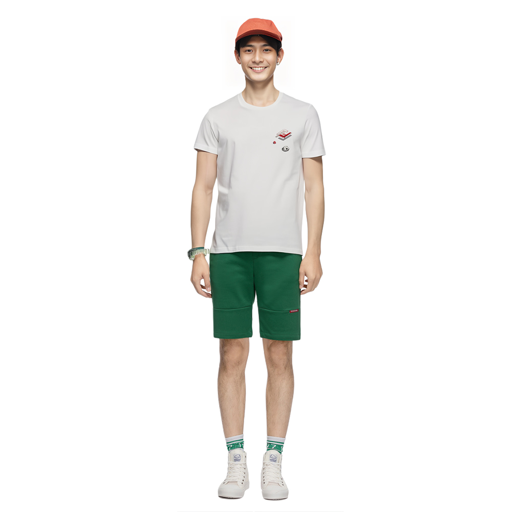 FENDI  White Solid Color Logo Short Sleeve T-Shirt FY0894AL38F068N 圖 4