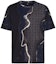 Buy FENDI Abstract Print Crewneck Short Sleeve Oversized T-shirt Black Men SS22 FY0936AIFZF1AJR