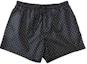 Order FENDI Pantalones Cortos Negros con Estampado de Corazones y Cordon Ajustable. FXB077AHVFF1BR8