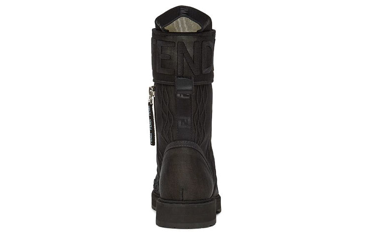 Purchase Fendi Stiefelette ''Motorrad Stickerei Schwarz'' 8T8118AF61F0MQ0