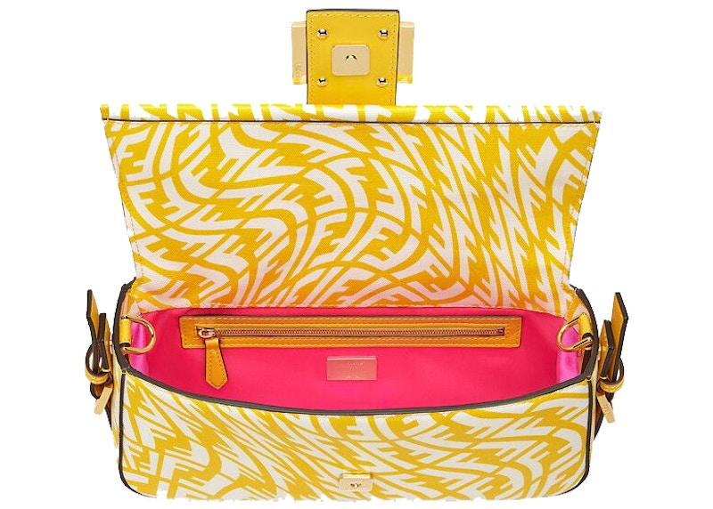 Lookbook Bolso Fendi Baguette 1997 Hombro Mediano Amarillo