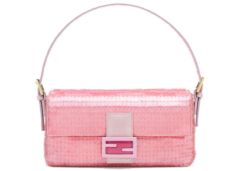 Fendi Baguette 1997 Shoulder Bag Pink