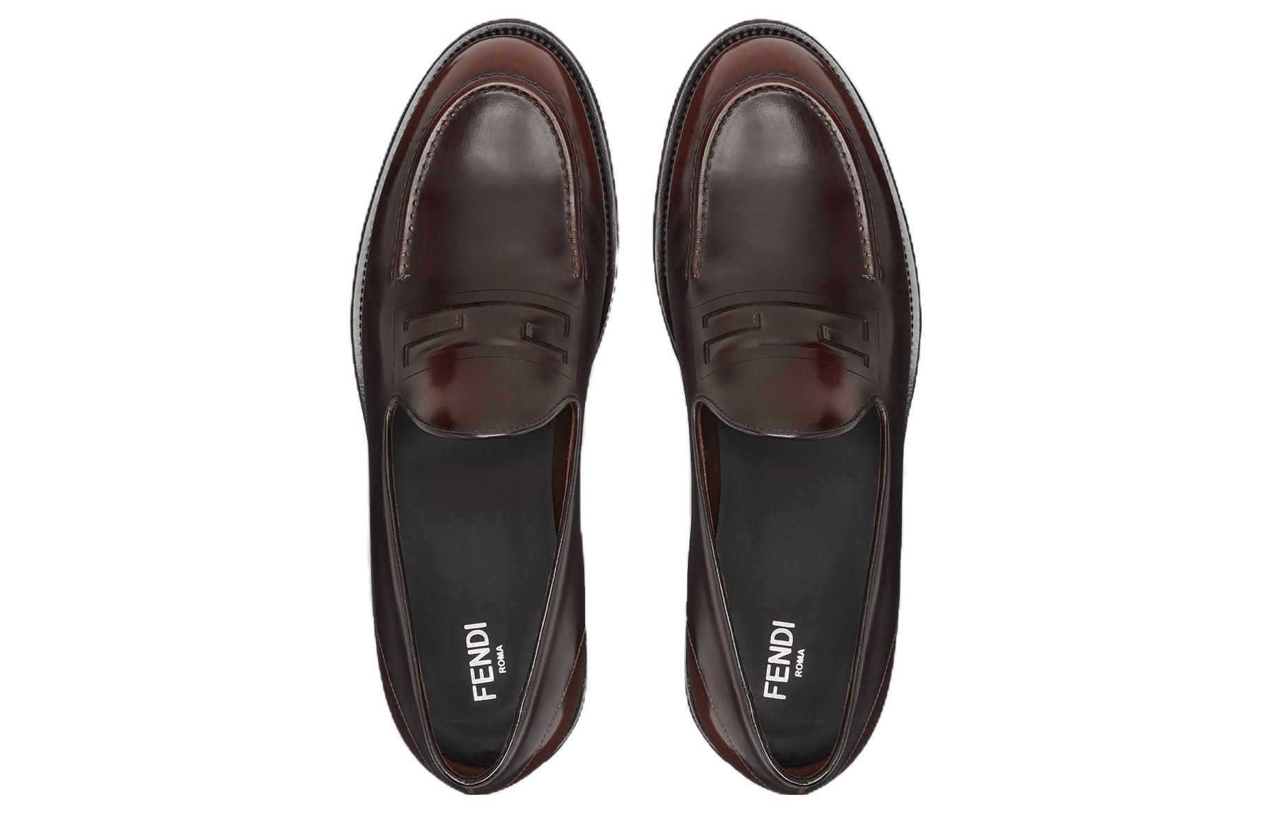 Fendi Baguette Loafer 'Deep Brown' 圖 3