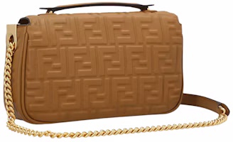 Order Fendi 法棍中型肩背包 棕色