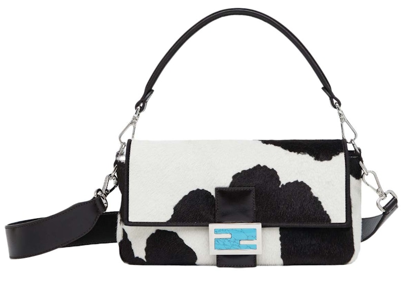 Fendi Baguette Re-Edition in Animal Print Horsehide Multicolor