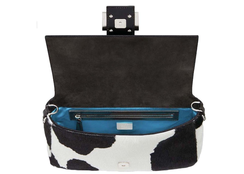 Lookbook フェンディ バゲット リエディション アニマル柄 ホースハイド マルチカラー