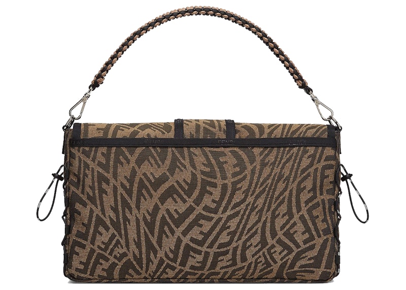 Order フェンディ バゲット ショルダーバッグ ラージ ブラウン