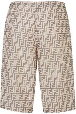 FENDI 米色双F标志泳裤 FW21. FXB079AGBQF0UBY Lookbook FENDI 米色双F标志泳裤 FW21. FXB079AGBQF0UBY