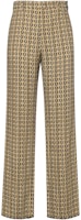FENDI Beige Logo Printed Elastic Waist Straight-Leg Casual Pants FB0696AFEIF0UNT FENDI Beige Logo Printed Elastic Waist Straight-Leg Casual Pants FB0696AFEIF0UNT