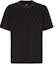 Order FENDI Black Brown Double F Logo Print Short Sleeve T-Shirt. FY0936A7D5F0ABB