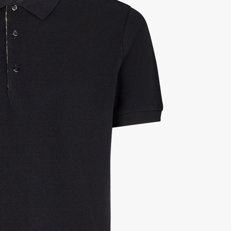 Details for FENDI Kemeja Polo Hitam Embossed Solid FY0985AAONF0QA1
