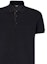 Cheap FENDI Black Embossed Solid Polo Shirt FY0985AAONF0QA1