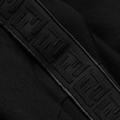 フェンディ ブラック フーディー サイドロゴプリント入り FY0981A2F1F0QA1 Details for フェンディ ブラック フーディー サイドロゴプリント入り FY0981A2F1F0QA1