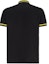 Lookbook FENDI Black Logo Print Colorblock Polo Shirt. FY0985AHC1F0QA1