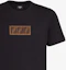 Sizing FENDI Baju-T Logo Cetak Hitam Leher Bulat Regular Fit. FY0894A28UF0QA1