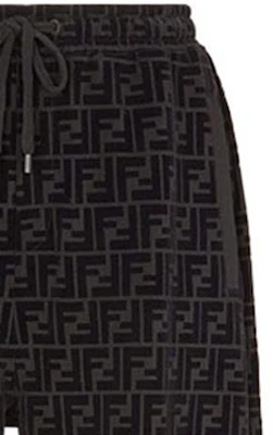 FENDI Celana Pendek Casual Hitam dengan Logo FB0689A7D5F0ABB Details for FENDI Celana Pendek Casual Hitam dengan Logo FB0689A7D5F0ABB