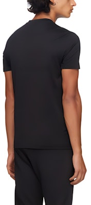 フェンディ ブラック ロゴプリント 半袖Tシャツ FAF532AD3CF0GME Details for フェンディ ブラック ロゴプリント 半袖Tシャツ FAF532AD3CF0GME