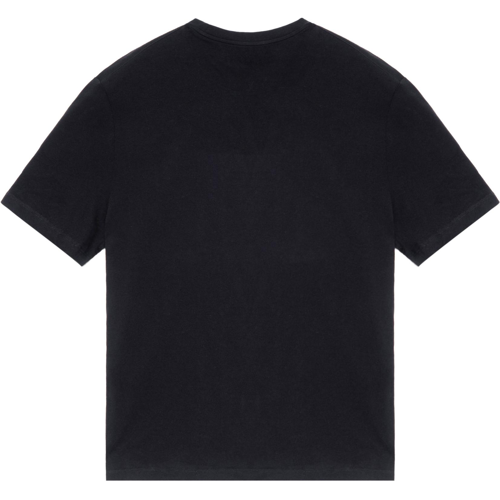 Lookbook FENDI Black Monster Eyes Embroidered Cotton T-Shirt FY06261Z2F0QA1