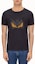 Shop FENDI Black Monster Eyes Embroidered Cotton T-Shirt FY06261Z2F0QA1