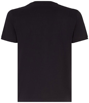 FENDI Baju-T Grafik Hitam Mata Monster FY072294TF0QA1 Lookbook FENDI Baju-T Grafik Hitam Mata Monster FY072294TF0QA1