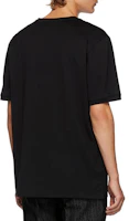 Details for FENDI Black Monster Eyes Graphic T-Shirt FY072294TF0QA1
