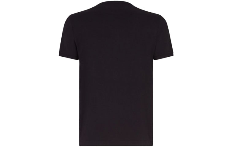 Lookbook FENDI 黑色印花短袖圓領T恤 FY06821JJF0QA1