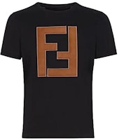 FENDI 黑色短袖T恤 带Logo印花 FY0894A2BNF0QA1 Order FENDI 黑色短袖T恤 带Logo印花 FY0894A2BNF0QA1