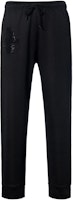 FENDI Black Solid Drawstring Knit Jogger Pants FB0599ADGNF0QA1 FENDI Black Solid Drawstring Knit Jogger Pants FB0599ADGNF0QA1